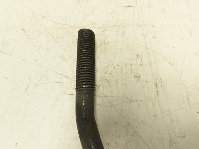 Crane Rail Bolts  5/8" Rod 5/8"-10 Threaded  10" Long 4" Hook Lot of 52