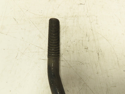 Crane Rail Bolts  5/8" Rod 5/8"-10 Threaded  10" Long 4" Hook Lot of 52