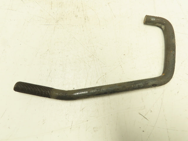 Crane Rail Bolts  5/8" Rod 5/8"-10 Threaded  10" Long 4" Hook Lot of 52