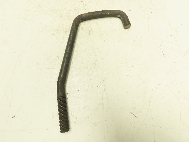 Crane Rail Bolts  5/8" Rod 5/8"-10 Threaded  10" Long 4" Hook Lot of 52
