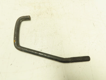 Crane Rail Bolts  5/8" Rod 5/8"-10 Threaded  10" Long 4" Hook Lot of 52