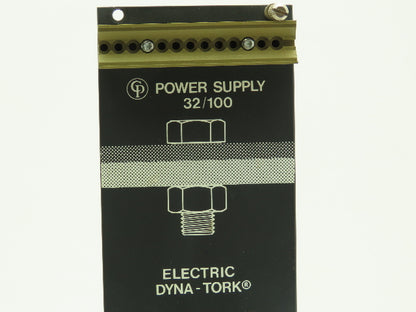 Sieb & Meyer Chicago Pneumatic 32/100 Electric Dyna-Tork Power Supply Module