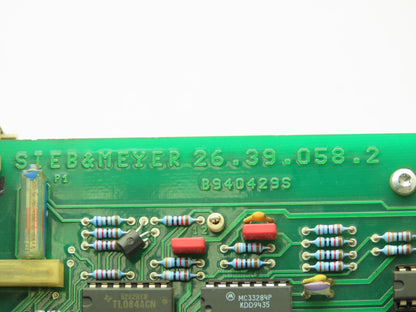 Sieb & Meyer Chicago Pneumatic R-Servo 5.1 Servo Amplifier Module