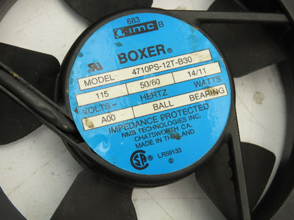 NMB 4710PS-12T-B30 Enclosure Cooling 3 Fan Tray Assembly 19" 115V AC  Lot of 3