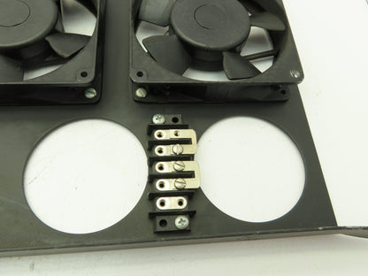 NMB 4710PS-12T-B30 Enclosure Cooling 3 Fan Tray Assembly 19" 115V AC  Lot of 3
