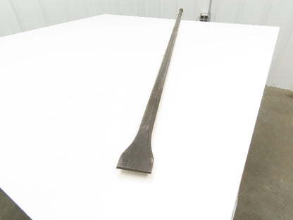 Pneumatic Air Hammer Chisel 2" Blade 11/16" Shank 63" Length