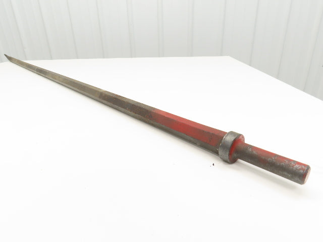 Pneumatic Air Hammer Chisel 2" Blade 11/16" Shank 63" Length