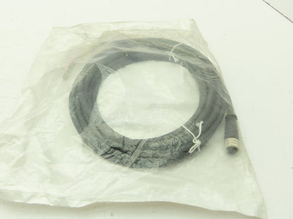 IFM E12166 Cordset Female 8 End 1 Pins Cable 5M 2A Max IP 67