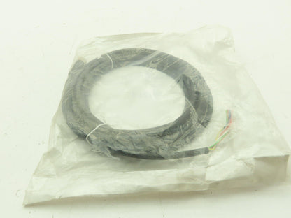 IFM E12166 Cordset Female 8 End 1 Pins Cable 5M 2A Max IP 67