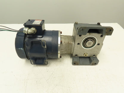 Conex B051050.WAQTA Cone Drive 50:1 Reducer Leeson Gearmotor .75Hp 230/460V 3PH