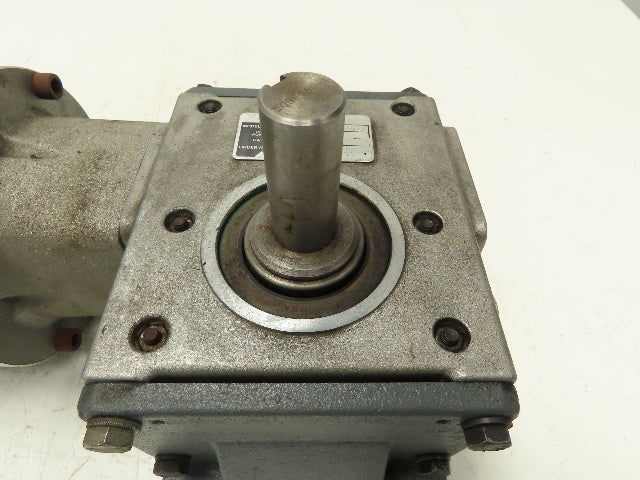 Conex B051050.WAQTA Cone Drive 50:1 Reducer Leeson Gearmotor .75Hp 230/460V 3PH