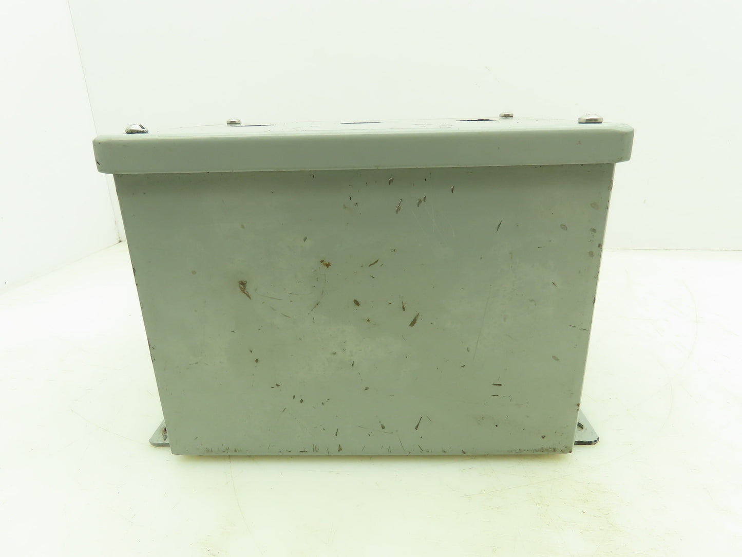 SCE 8x6x6" Steel Electrical Enclosure Junction Box with Euro 4 Terminal Blocks