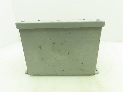 SCE 8x6x6" Steel Electrical Enclosure Junction Box with Euro 4 Terminal Blocks