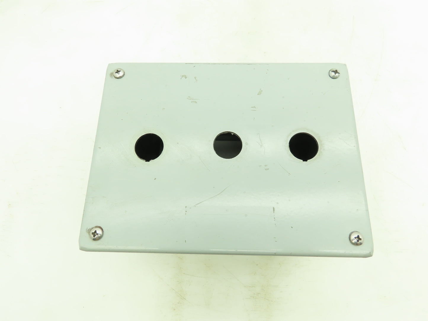 SCE 8x6x6" Steel Electrical Enclosure Junction Box with Euro 4 Terminal Blocks
