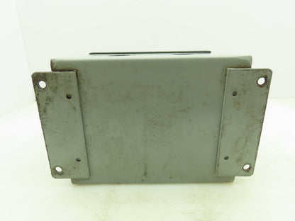 SCE 8x6x6" Steel Electrical Enclosure Junction Box with Euro 4 Terminal Blocks