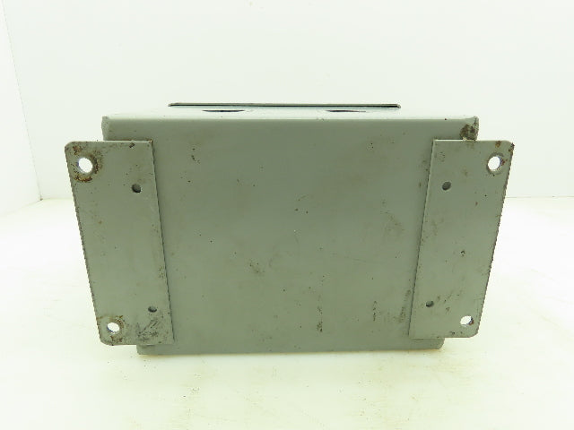 SCE 8x6x6" Steel Electrical Enclosure Junction Box with Euro 4 Terminal Blocks