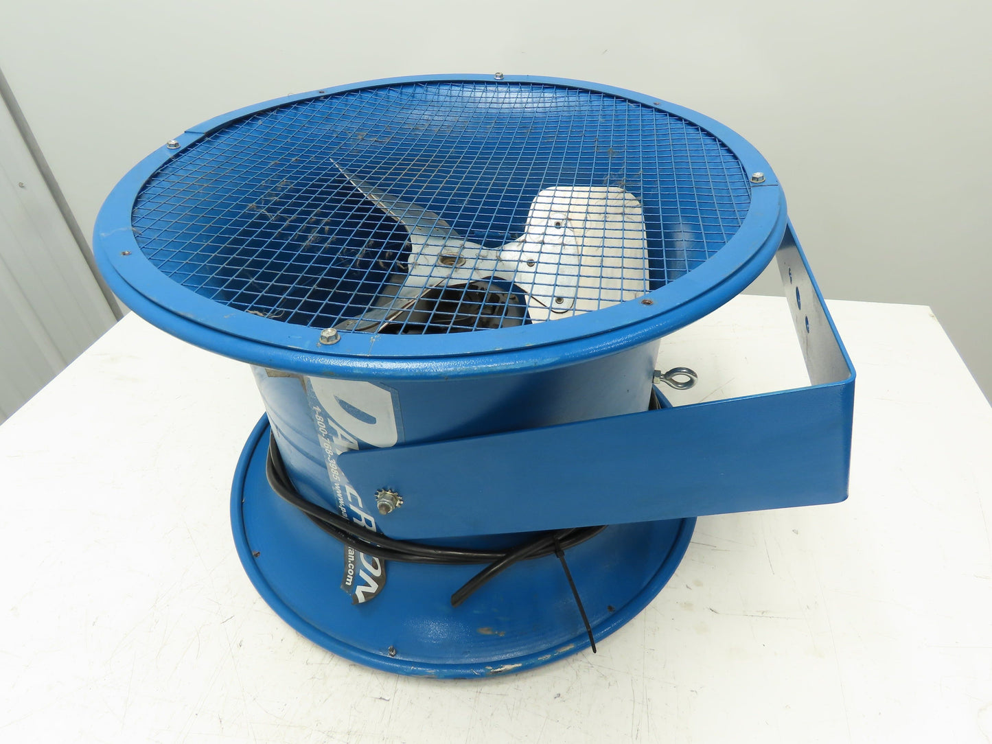 Patterson H14C-CS Industrial Circulation Fan 14" Blade 277V 1Ph 1/4HP 2600 CFM