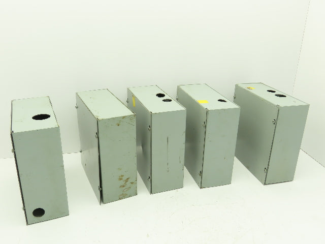 Hoffman Electrical Enclosure Screw Cover 10x10x4" AB Terminal Blocks Lot of 5