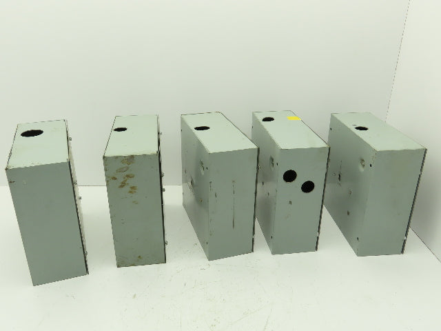 Hoffman Electrical Enclosure Screw Cover 10x10x4" AB Terminal Blocks Lot of 5