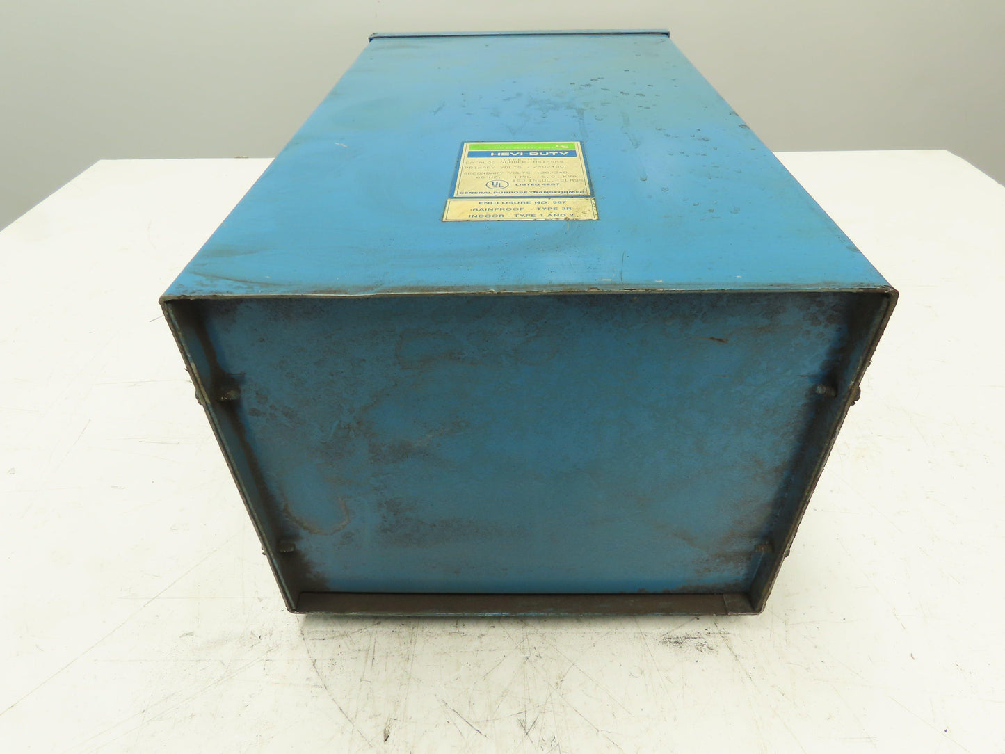 General Signal HS1F5AS Hevi-Duty Transformer 5KVA 240/480V -120/240V 1PH Type 3R