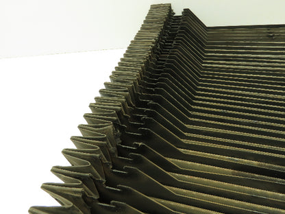 Rofin Sinar Laser Machine Bellows Accordion Style 21.5" OD 12x1.75" ID 8' Long