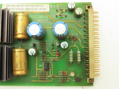 Rofin-Sinar 317-2B/10.91 Laser Capacitor Board 580317