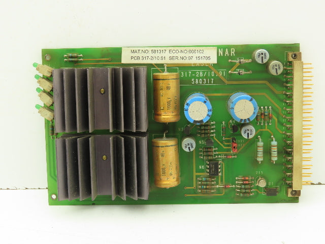 Rofin-Sinar 317-2B/10.91 Laser Capacitor Board 580317