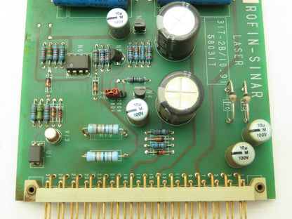 Rofin-Sinar 317-2B/10.91 Laser Capacitor Board 580317