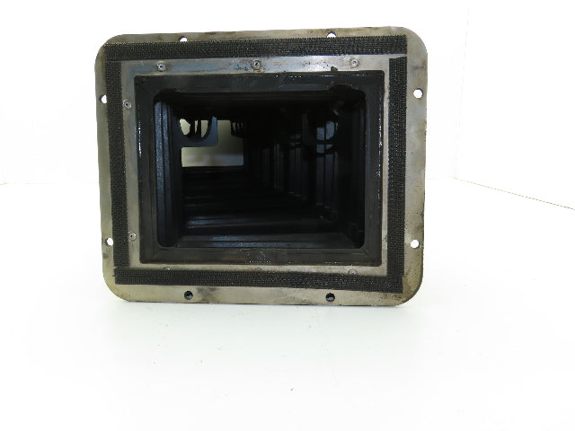 Rofin Sinar Laser Machine Bellows Accordion Style 9.25x7.5" OD 64" Long
