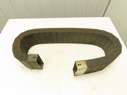 Gortrac N6-D Nylatube N Ser Cable Hose Carrier ID 5.35x 1.34"  59" Wireway