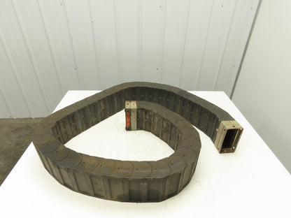 Gortrac N8 Nylatube N Ser Cable Hose Carrier ID 5.28x 2.24"  104" Wireway