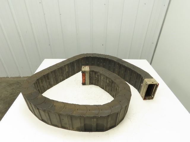 Gortrac N8 Nylatube N Ser Cable Hose Carrier ID 5.28x 2.24"  104" Wireway