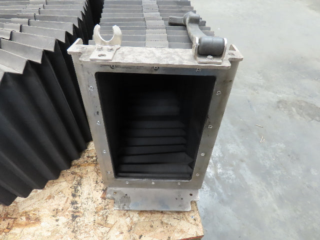 Rofin Sinar Laser Machine Bellows Accordion Way Cover ID 11.25x7.25" 14' Long