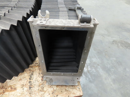 Rofin Sinar Laser Machine Bellows Accordion Way Cover ID 11.25x7.25" 14' Long
