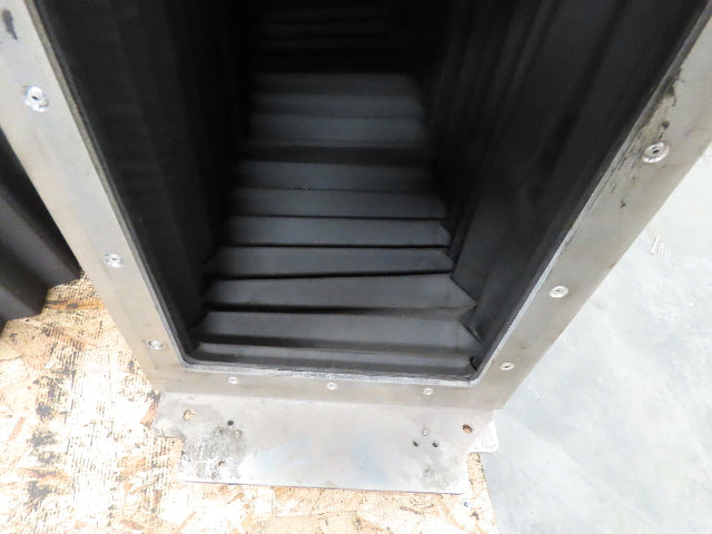 Rofin Sinar Laser Machine Bellows Accordion Way Cover ID 11.25x7.25" 14' Long