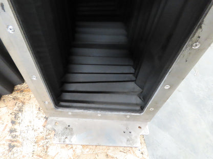 Rofin Sinar Laser Machine Bellows Accordion Way Cover ID 11.25x7.25" 14' Long