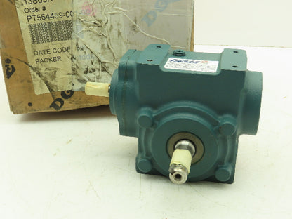Dodge 13S05R Tigear 2 Worm Gearbox Reducer 5:1 Ratio 1.3Hp 350 RPM RH Output