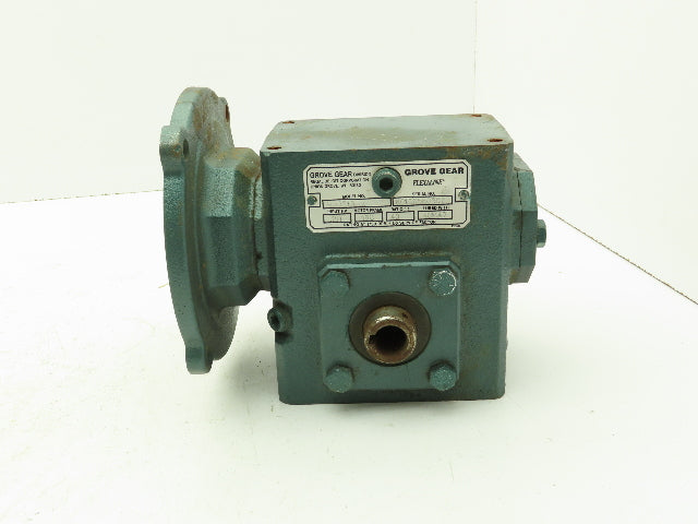 Grove Gear HMQ215-2 Flexaline Gearbox 40:1 Reducer .39Hp 44 RPM Hollow Shaft 56C