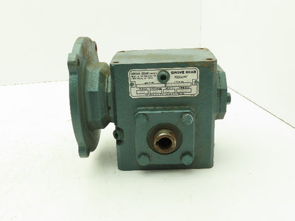 Grove Gear HMQ215-2 Flexaline Gearbox 40:1 Reducer .39Hp 44 RPM Hollow Shaft 56C