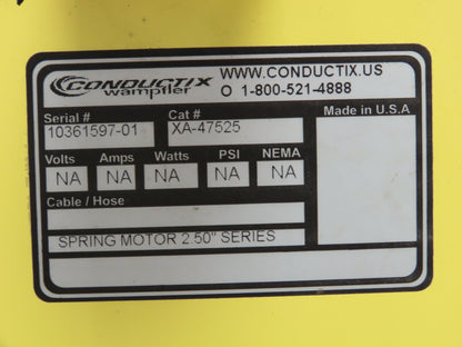Conductix XA-47525 Spring Motor 2.50" Series Cable Reel Replacement Spring