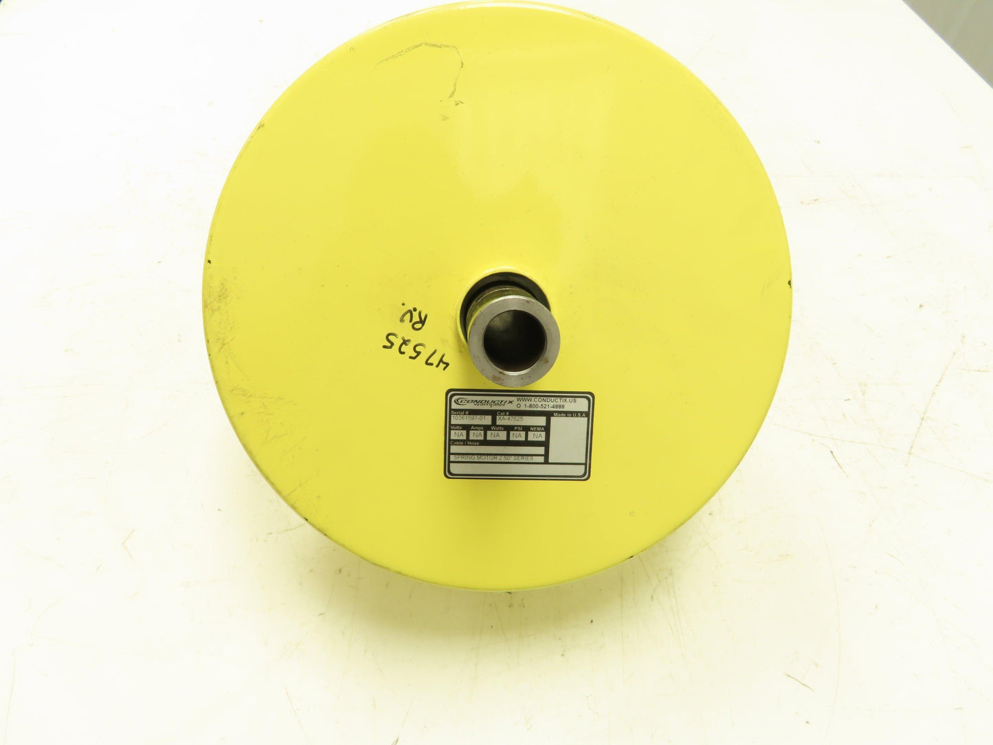 Conductix XA-47525 Spring Motor 2.50" Series Cable Reel Replacement Spring