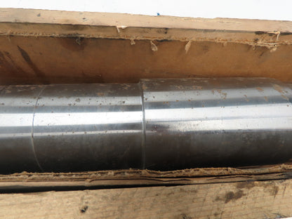80-60A Gear Drive Keyed Step Shaft 3.62"/4"/3.5" Dia Chrome Steel 20.43"L