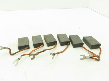 EGO Carbon Motor Brushes 3/4x1-1/2x2-1/4" Lot of 6