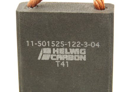 Helwig 11-501525-122-3-04 T41 Carbon Motor Brushes 1/2x1-1/2x2-1/2" Lot of 2