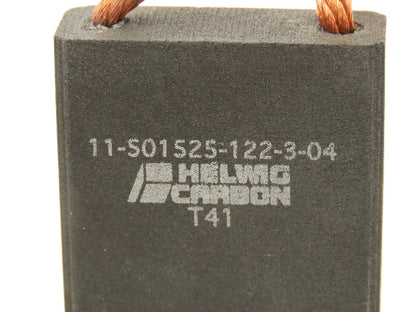 Helwig 11-501525-122-3-04 T41 Carbon Motor Brushes 1/2x1-1/2x2-1/2" Lot of 2