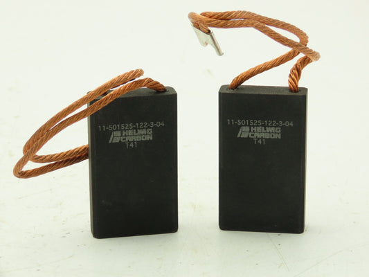 Helwig 11-501525-122-3-04 T41 Carbon Motor Brushes 1/2x1-1/2x2-1/2" Lot of 2