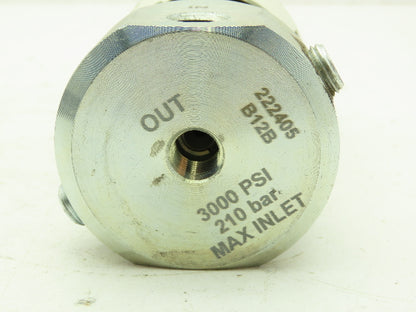 Graco 222405 Back Pressure Regulator For High Pressure Spray Circulating System