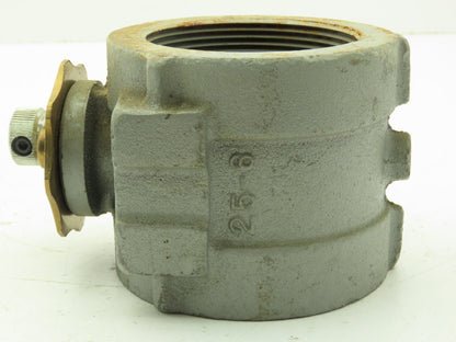 North American Mfg 1122-6 Gas Burner Control Butterfly Valve 3" NPT Threaded