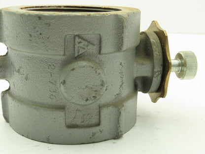 North American Mfg 1122-6 Gas Burner Control Butterfly Valve 3" NPT Threaded