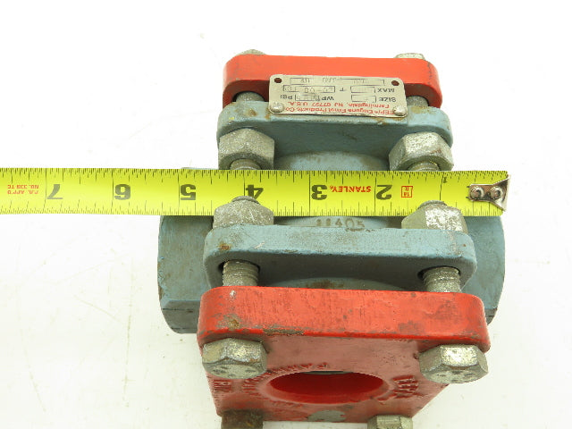 EEP Eugene Ernst Sight Flow Indicator Gauge 1-1/2" NPT 185 PSI